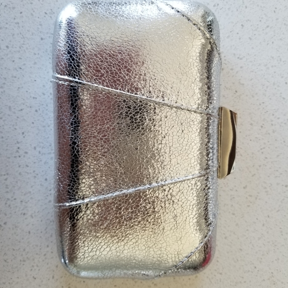 Silver Clutch Purse - Picture 2 of 4